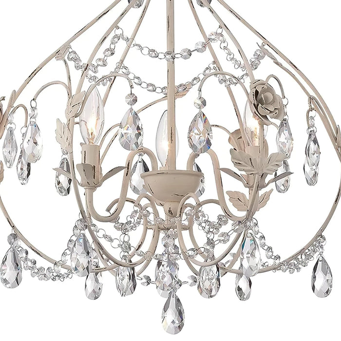 Provencal Blanc Chandelier-DWHOME