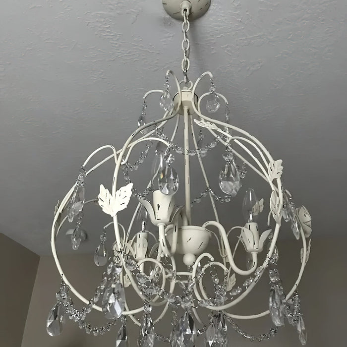 Provencal Blanc Chandelier-DWHOME