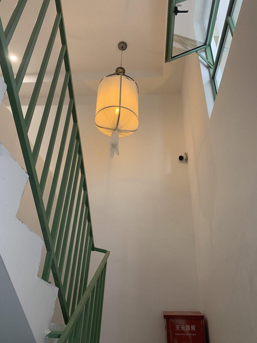 Provence Linen Pendant Light-DWHOME