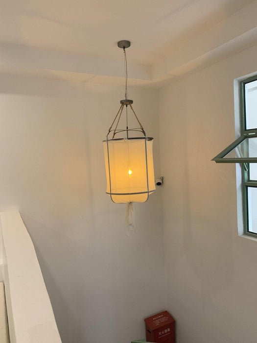 Provence Linen Pendant Light-DWHOME