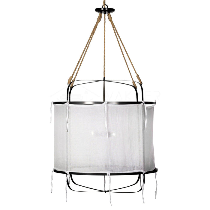 Provence Linen Pendant Light-DWHOME