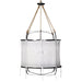 Provence Linen Pendant Light-DWHOME