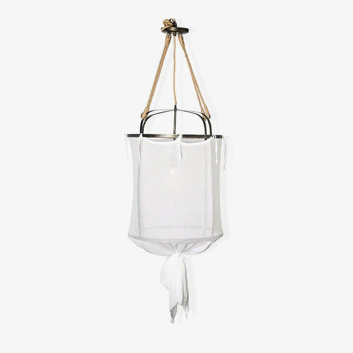 Provence Linen Pendant Light-DWHOME