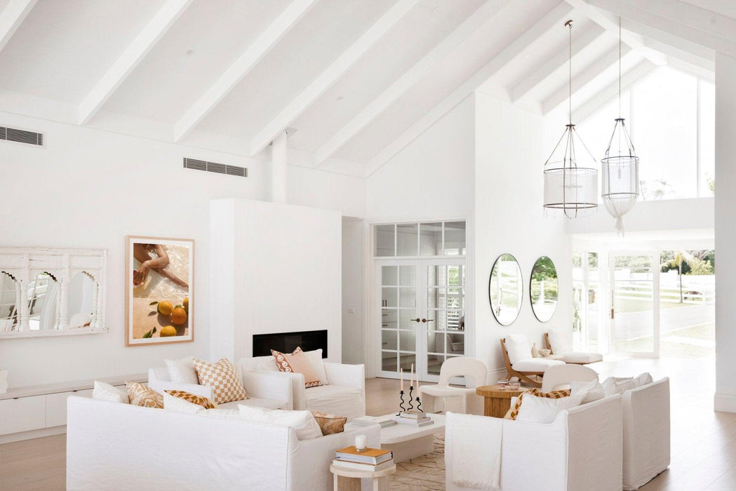 Provence Linen Pendant Light-DWHOME