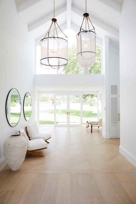 Provence Linen Pendant Light-DWHOME