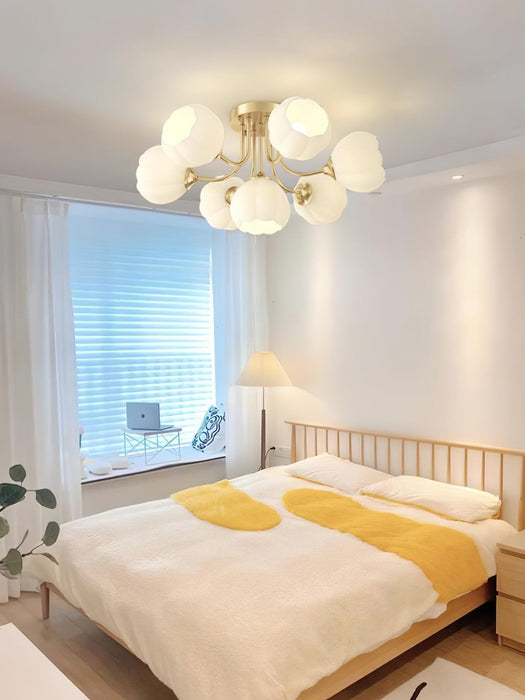 Pumpkin Brass Ceiling Lamp-DWHOME