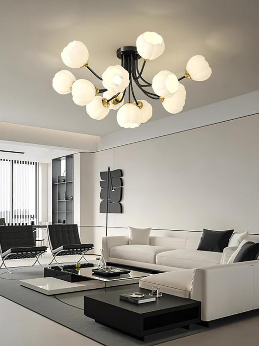 Pumpkin Brass Ceiling Lamp-DWHOME