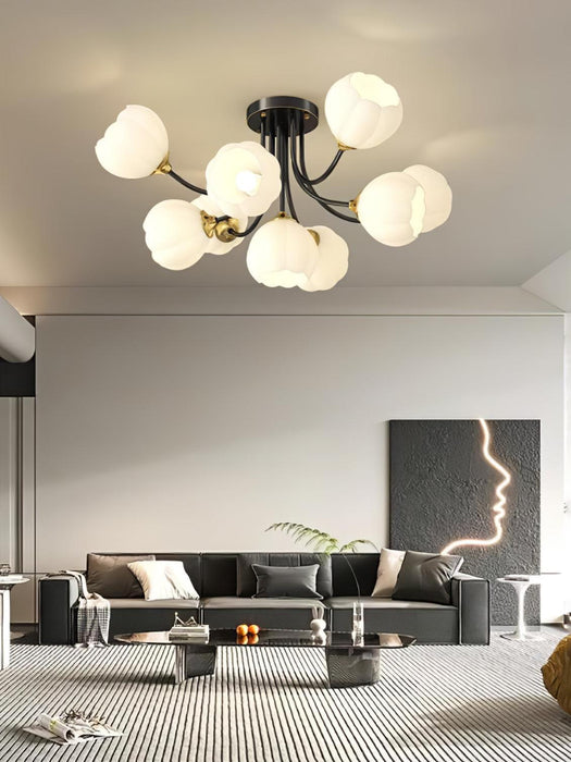 Pumpkin Brass Ceiling Lamp-DWHOME