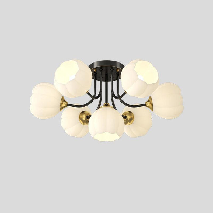 Pumpkin Brass Ceiling Lamp-DWHOME
