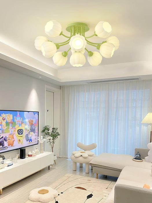 Pumpkin Matcha Ceiling Lamp-DWHOME