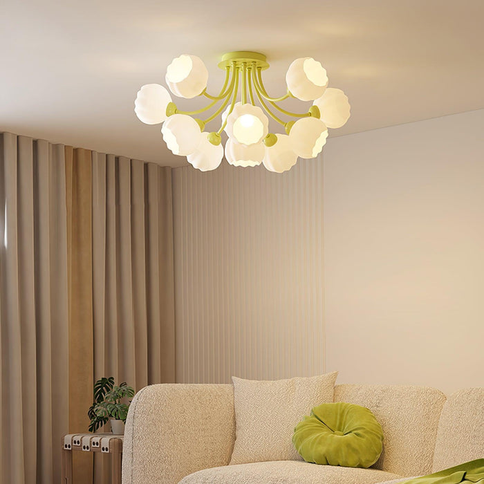 Pumpkin Matcha Ceiling Lamp-DWHOME