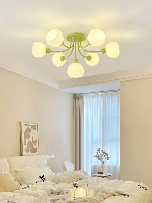Pumpkin Matcha Ceiling Lamp-DWHOME