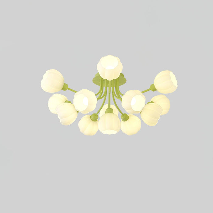 Pumpkin Matcha Ceiling Lamp-DWHOME