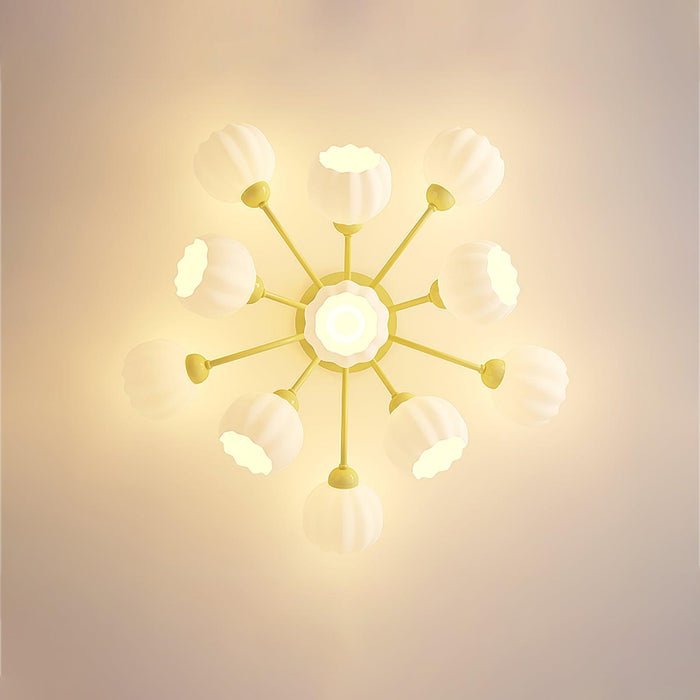 Pumpkin Matcha Ceiling Lamp-DWHOME