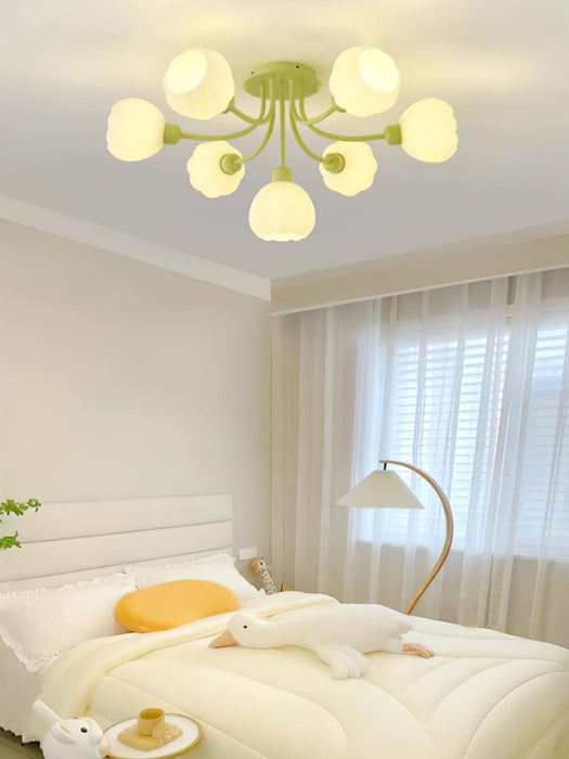 Pumpkin Matcha Ceiling Lamp-DWHOME