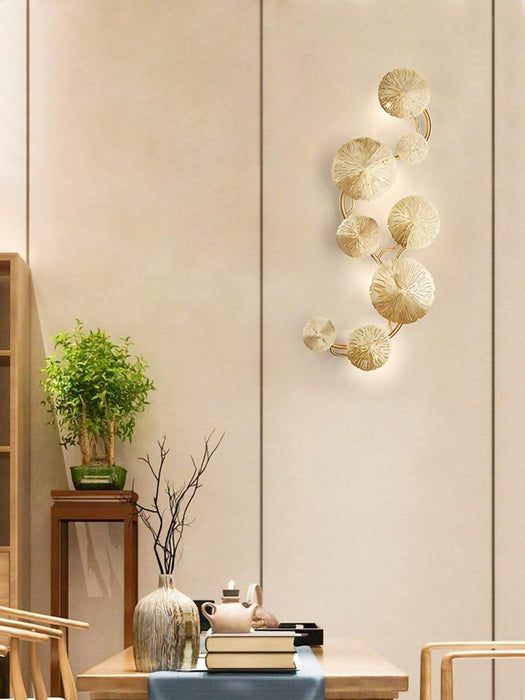 Lotus Leaf Wall Sconce-DWHOME