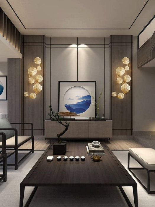 Lotus Leaf Wall Sconce-DWHOME