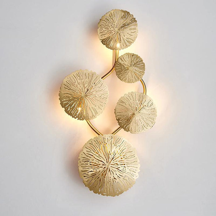 Lotus Leaf Wall Sconce-DWHOME