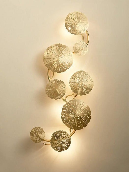 Lotus Leaf Wall Sconce-DWHOME