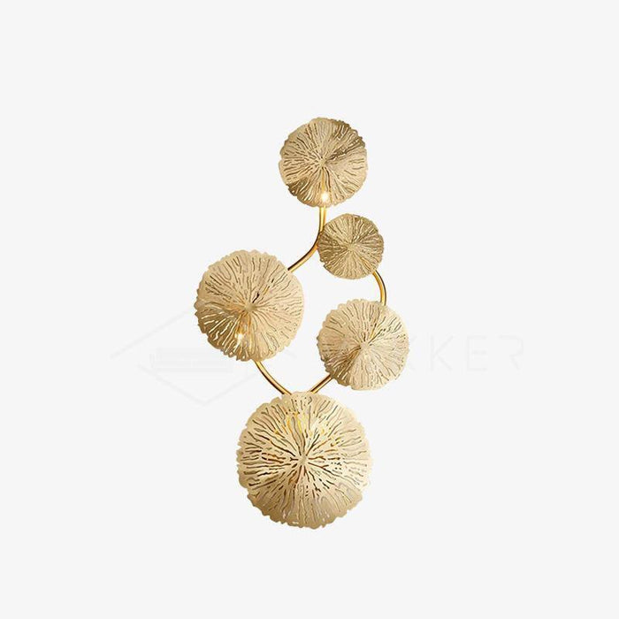 Lotus Leaf Wall Sconce-DWHOME