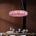 Purple Primary Crystal Round Chandelier 20.5" 28.3" 36.2" 44"-DWHOME