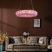 Purple Primary Crystal Round Chandelier 20.5" 28.3" 36.2" 44"-DWHOME