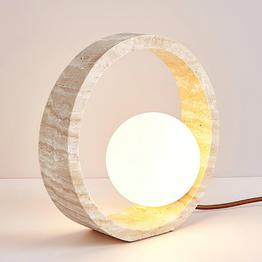 Q Circle Table Lamp-DWHOME