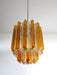Quadriedri Murano Prisms Amber Transparent Chandelier-DWHOME