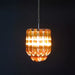 Quadriedri Murano Prisms Amber Transparent Chandelier-DWHOME