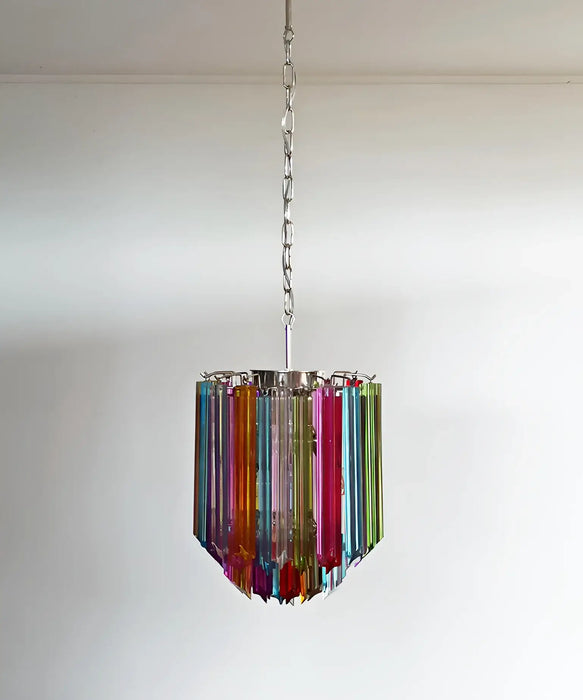 Quadriedri Murano Prisms Multicolored Chandelier-DWHOME