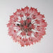 Quadriedri Murano Prisms Pink Chandelier-DWHOME