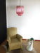 Quadriedri Murano Prisms Pink Chandelier-DWHOME