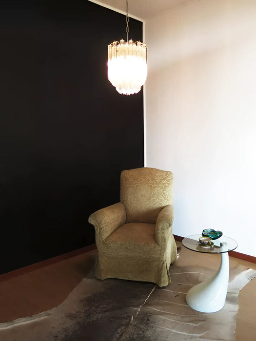 Quadriedri Murano Prisms Transparant Chandelier-DWHOME