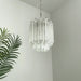 Quadriedri Murano Prisms Transparant Chandelier-DWHOME
