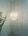 Quadriedri Murano Prisms Transparant Chandelier-DWHOME