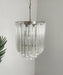 Quadriedri Murano Prisms Transparant Chandelier-DWHOME