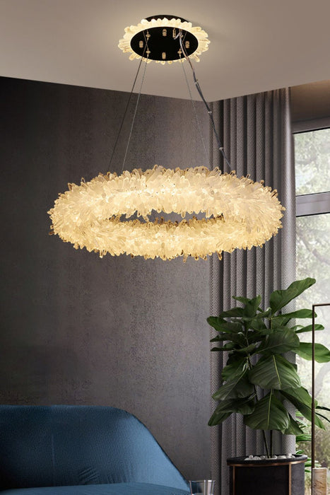 Quartz Crystal Chandelier-DWHOME