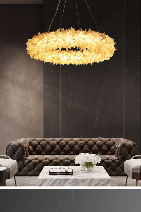 Quartz Crystal Chandelier-DWHOME