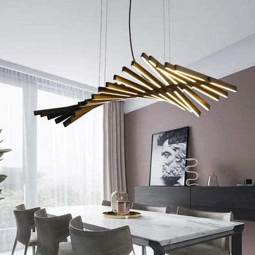Radiel Modern Led Chandelier with Remote Control-DWHOME