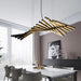 Radiel Modern Led Chandelier with Remote Control-DWHOME