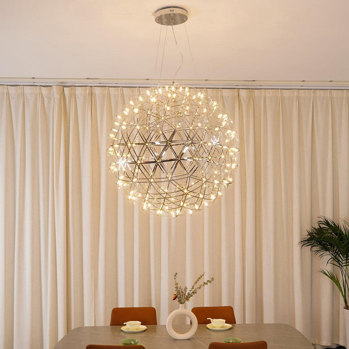 Gold Spark Ball Pendant Light-DWHOME