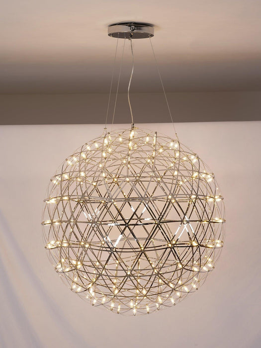 Gold Spark Ball Pendant Light-DWHOME