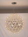 Gold Spark Ball Pendant Light-DWHOME