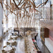 Gold Spark Ball Pendant Light-DWHOME