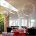 Silver Spark Ball Pendant Light-DWHOME