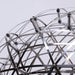 Silver Spark Ball Pendant Light-DWHOME