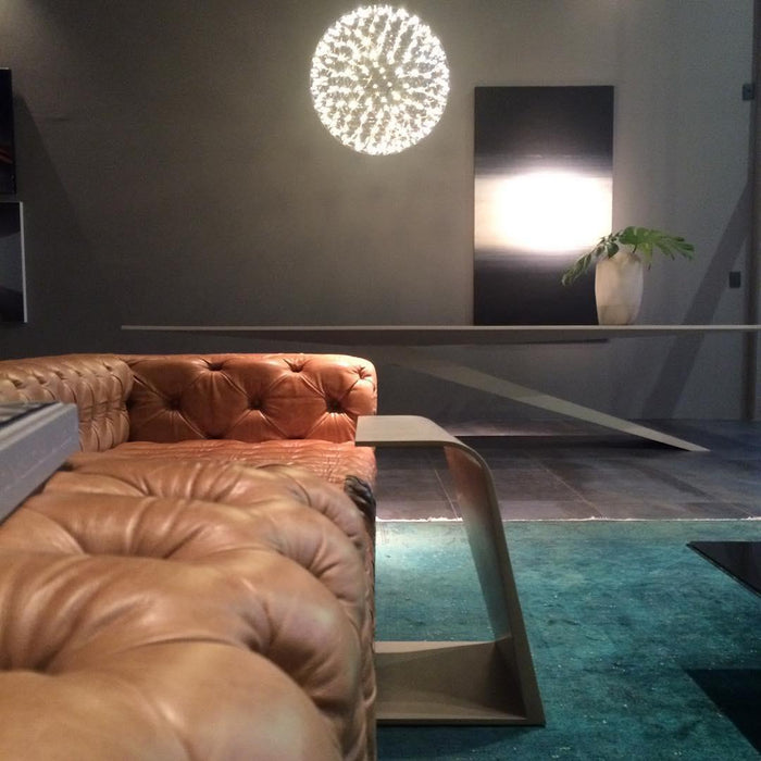 Silver Spark Ball Pendant Light-DWHOME