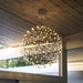 Silver Spark Ball Pendant Light-DWHOME