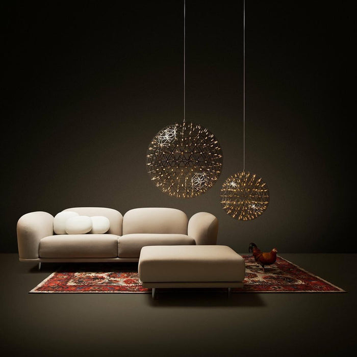 Gold Spark Ball Pendant Light-DWHOME