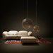 Gold Spark Ball Pendant Light-DWHOME